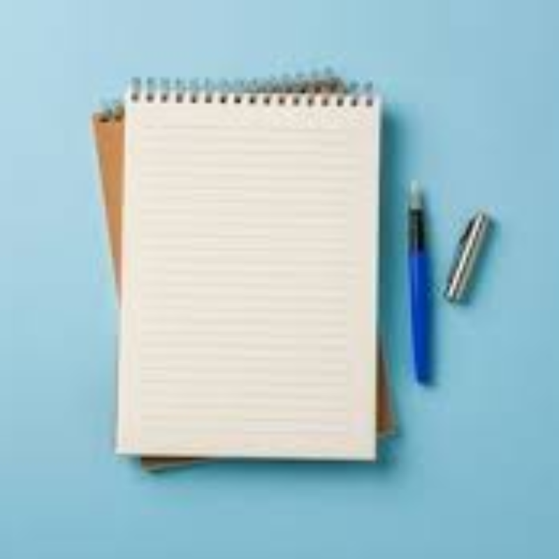 Durable Student Spiral Writing Notebook